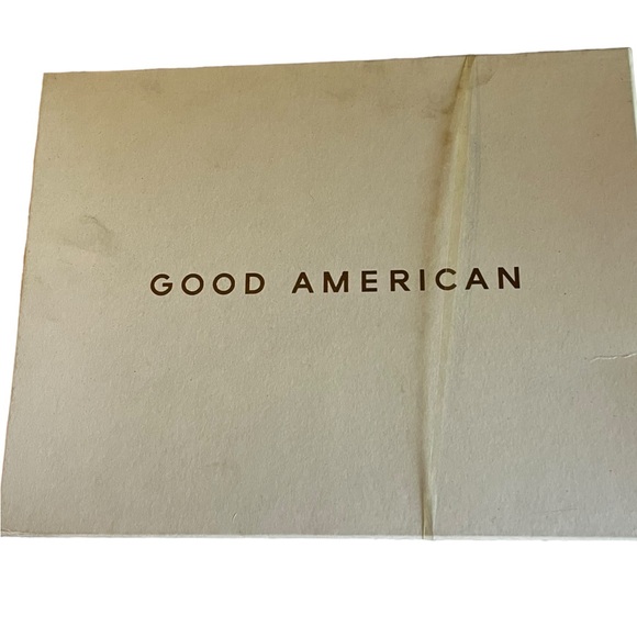 Good American Heels Womens Sz 7.5 White Terry Cinder F*cking Rella Wedge $260 - Picture 6 of 7